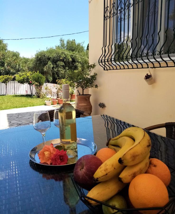 Villa Lemoni Corfu House Achílleion Exterior foto